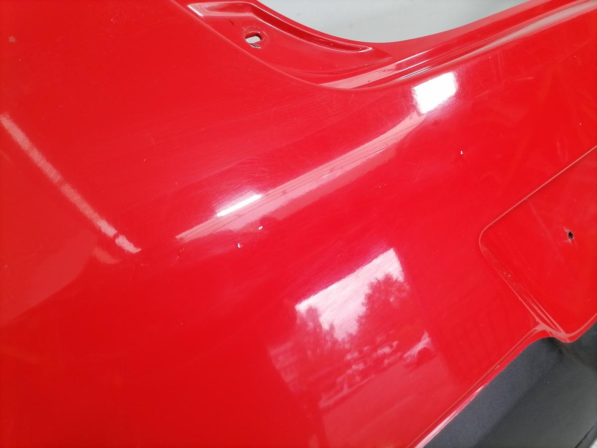 Mazda 2 DE original Sto&szlig;stange Stossf&auml;nger hinten Rot Bj.2010